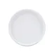 Cal-Mil 22026-8-15 Hudson Plate, 8-1/4" Dia x 1" H, Low Rim, White Melamine Dinnerware 2 image