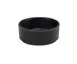 Cal-Mil 22027-13 Hudson Ramekin, 6 Oz., 4 Dia. X 1.5 H, Round, Stackable, Melamine, Black 1 image