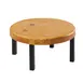 Cal-Mil 22050-6-99 Madera Riser, 12" Dia. X 6"H, Round, Rustic Pine 1 image