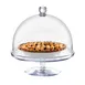 Cal-Mil 22057-14-12 Pedestal Riser, 13.5" Dia. X 5"H, Clear, Polycarbonate 2 image