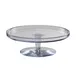 Cal-Mil 22057-14-12 Pedestal Riser, 13.5" Dia. X 5"H, Clear, Polycarbonate 1 image