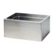 Cal-Mil 22064-10-55 Ice Housing – 12¼" W X 10" D X 6" H Stainless Steel With Clear Poly Pan 1 image