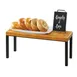 Cal-Mil 22066-9-99 Madera Riser, 20"W X 7"D X 9"H, Rectangular, Rustic Pine 1 image