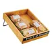 Cal-Mil 22070-99 Madera Merchandiser, 12-1/4"W x 16-3/4"D x 7-3/4"H, Adjustable, Write-on, Rustic Pine 2 image
