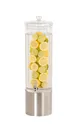 Cal-Mil 22095-3INF-55 3‑Gallon Dispenser, 11x8x26½ in, Acrylic Bowl, Steel Base, BPA‑Free Infusion 1 image