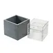 Cal-Mil 22096-83 Ashwood Condiment Holder, 7.5"W X 7.5"D X 7"H, Adjustable 1 image