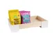 Cal-Mil 22118-7-15 Blonde Merchandiser, 10.25" X 20.25", 7.5"H, Riser & Bin Style 1 image