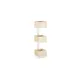 Cal-Mil 22318-15 White Metal Merchandising Rack, 6.5" x 7" x 20.5", Fits 6" x 6" Acrylic Boxes 1 image