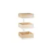 Cal-Mil 22320-15 Merchandising Rack, 12-1/2" x 7" x 20-1/2", Metal Frame, White, Fits 12" x 12" Acrylic Boxes 1 image
