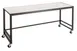 Cal-Mil 22340-72-15 Merchandising Table – 72" W x 24" D x 34" H, White Top Shelf, Sturdy Metal Frame 1 image