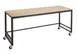 Cal-Mil 22340-72-71 Merchandising Table, 72"W x 24"D x 34"H, Maple Top Shelf, Metal Frame 1 image