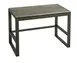 Cal-Mil 22342-32-83 Ashwood Table, 32"W x 18"D x 24-1/4"H, 2‑Tier Nesting, Oak Shelf, Metal 1 image