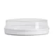 Cal-Mil 22346-10-12 Clear Plastic Plate Cover, 10‑Inch Round, Stackable, 1‑Inch Vent, Fits 22017‑10 1 image