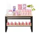 Cal-Mil 22350-38-71 Merchandising Display Table, 35" W x 18" D x 27-7/8" H, Blonde, Nestable 1 image