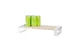 Cal-Mil 22363-3-15 Blonde Display Riser, 20" X 7" X 3.5", Rectangular, Maple Wood 1 image
