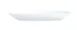 Cal-Mil 22391-11-15 Oval Melamine Plate, 10-3/4" x 7-3/4" x 1-1/4" White, Plastic Dinnerware 2 image