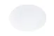 Cal-Mil 22391-11-15 Oval Melamine Plate, 10-3/4" x 7-3/4" x 1-1/4" White, Plastic Dinnerware 1 image