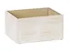 Cal-Mil 22421-10-113 Ice Bucket – Newport Housing, 10" W x 12" D x 6.5" H, Liner & Pan 1 image