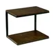 Cal-Mil 22427-112 Heritage Merchandiser, 12" X 18" X 14.5"H (3) Tier, Dark Stained Oak Wood With Black Frame 1 image
