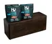 Cal-Mil 22428-7-112 Dark Stained Oak Wood Riser, Rect. 7" H x 20" W x 9" D, Brown 1‑2 Step Stand 2 image
