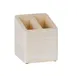 Cal-Mil 22429-113 Stir Stick Holder, 5"W x 5"D x 5-1/2"H, 2-Comp, ABS Pine, BPA-Free, Newport 1 image