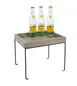 Cal-Mil 22432-10-110 Aspen Riser, 20" X 12" X 10.5"H, Wire Frame 1 image