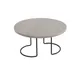 Cal-Mil 22434-6-110 Aspen Riser, 12" X 12" X 6.5"H, Round, Wire Frame 1 image