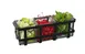 Cal-Mil 22440-3-112 Heritage 3 Jar Display, 12.75" W X 4.25" D X 4" H, Includes 3 Jars 1 image