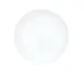 Cal-Mil 22445-11-15 Round Coupe Plate, 11" Dia x 3/4" H, White Matte Melamine, Plastic Dinnerware 1 image
