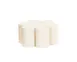 Cal-Mil 22453-3BASE Riser Base, 6"Dia. X 2.75"H, Round, White-Washed Pine Wood 1 image