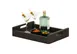 Cal-Mil 22454-1014-13 Brooklyn Room Service Tray, 17.25"W x 12.5"D x 3.25"H, Rectangular Wood 1 image