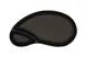 Cal-Mil 22480-13 Chip & Dip Bowl, 11.25"W x 6.25"D x 1.75"H, 2 Section, Melamine, Black 1 image