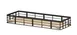 Cal-Mil 22608-3-13 Riser, 12.5"W X 7.5"D X 3"H, Reversible Design, Rectangular 1 image