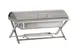 Cal-Mil 22620-55 Chafer Griddle Stand, 23"W x 14"D x 13"H, Collapsible, Stainless Steel 1 image
