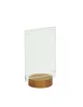 Cal-Mil 22801-46-99 Card Holder, 4"D X 3"W X 7.125"H, Rustic Pine Wood Construction, Madera 2 image