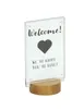 Cal-Mil 22801-46-99 Card Holder, 4"D X 3"W X 7.125"H, Rustic Pine Wood Construction, Madera 1 image