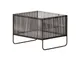 Cal-Mil 22907-10-115 Ice Bucket – 10" W x 13" D x 9.25" H with Polycarbonate Pan, Black Wire Mesh 1 image
