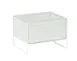 Cal-Mil 22907-10-15 Juno Ice Box Beverage Tub, 13" W x 10" D x 9.5" H, White Metal Construction 2 image