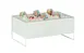 Cal-Mil 22907-12-15 Juno Ice Box, 21" W X 13" D X 9" H White Metal Tub With Water Pan And Liner 1 image
