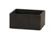 Cal-Mil 23106-10126-13 Brooklyn Tray, 10"W x 12"D x 6"H, Rectangular, Wood, Browns 1 image