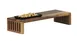Cal-Mil 23136-1975-78 Sydney Riser, 19" W x 7" D x 5" H Walnut Stand, Width 10-19" Height 5-8" 1 image