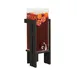 Cal-Mil 23141-3INF-13 Beverage Dispenser, 3‑Gal, 9.75"W x 8"D x 29"H, Clear Chamber, Wood Base 1 image