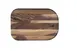 Cal-Mil 23173-1812-78 Sydney Serving Board, 18"W x 12"D x .75"H, Walnut Wood 2 image