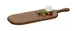 Cal-Mil 23174-228-78 Sydney Serving Board, 22"W x 8"D x .75"H, Walnut 1 image