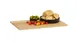 Cal-Mil 23180-1220-21 Sydney Serving Flat, 12"W X 20"D X .75"H, Oak 2 image