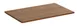 Cal-Mil 23180-1220-78 Sydney Serving Flat, 12"W X 20"D X .75"H, Walnut 1 image