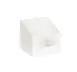 Cal-Mil 23400-5-15 Juno Napkin Holder, White Metal, 5.5"W x 5.55"D x 5.5"H, Fits Cocktail Napkins 2 image