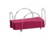Cal-Mil 23403-49 Napkin Holder, Chrome Metal, 9" W x 5" D x 5" H, 4.5" x 8.5" Tabletop Size 2 image