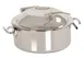 Cal-Mil 23406-49 Induction Chafing Server, 13" W x 8" H Pot, 5L Capacity, Silver Finish, Close Lid 1 image