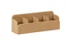 Cal-Mil 23427-122 Renew Condiment Holder, 17"W X 5"D X 6"H (4) Slots 2 image